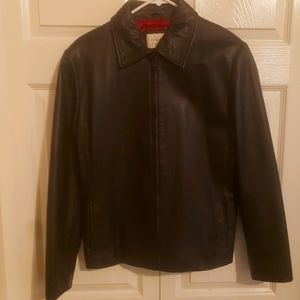 Leather jacket